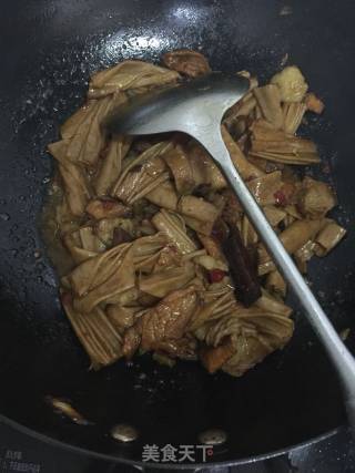 干豆段烧肉的做法步骤：6