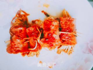 培根金菇卷的做法步骤：7