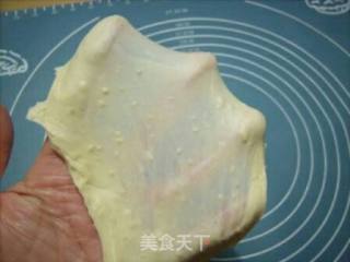 燕麦葡萄干排包的做法步骤：3