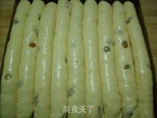 燕麦葡萄干排包的做法步骤：11