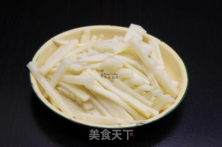 南方的年味，冬笋炒年糕的做法步骤：3