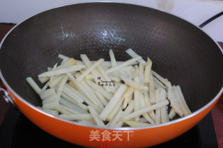 南方的年味，冬笋炒年糕的做法步骤：6