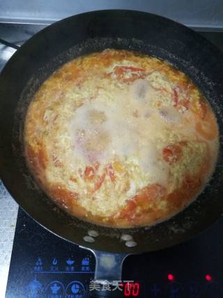 鸡蛋柿子汤的做法步骤：4