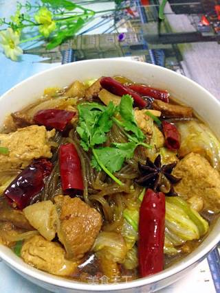 猪肉炖粉条的做法步骤：13