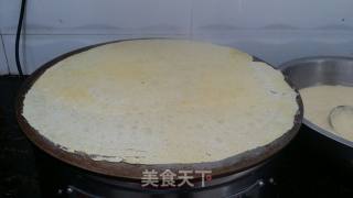 山东大煎饼的做法步骤：2