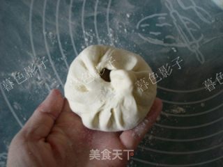 双喜临门福馒头的做法步骤：4