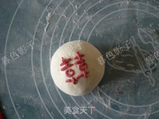 双喜临门福馒头的做法步骤：6