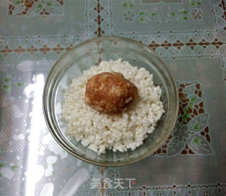 糯米珍珠丸子的做法步骤：6