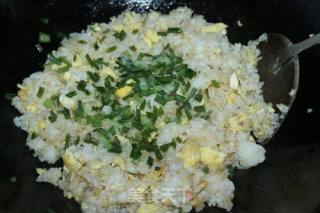 #鸡蛋美食#蛋炒饭的做法步骤：8