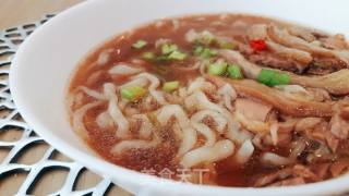 小时候爸爸的蒸肘花的做法步骤：6