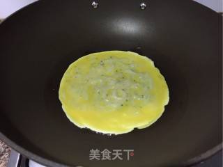 “鸡蛋美食”银鱼鸡蛋炒杏鲍菇的做法步骤：5