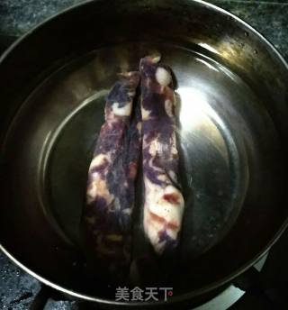 香肠炒饭的做法步骤：3