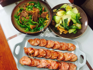小炒牛肉的做法步骤：7