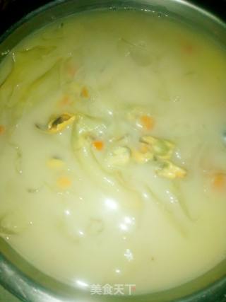 淡菜干粉皮汤的做法步骤：7