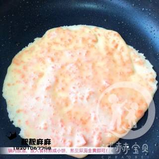 胡萝卜鸡蛋饼的做法步骤：4