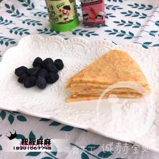 胡萝卜鸡蛋饼的做法步骤：5