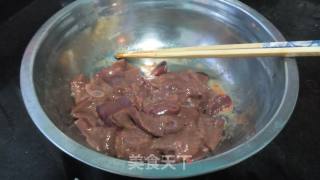 香菇豆腐溜肝尖的做法步骤：3