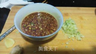 香菇豆腐溜肝尖的做法步骤：4