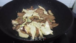 香菇豆腐溜肝尖的做法步骤：9