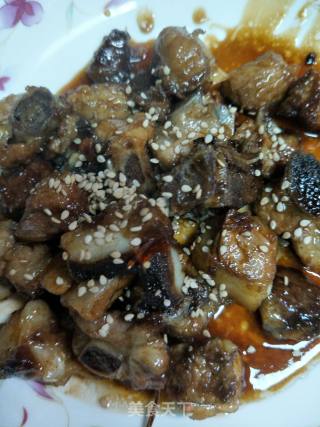 糖醋小排的做法步骤：5