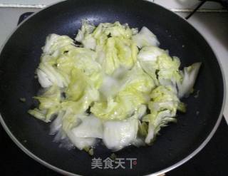 白菜炒干豆腐的做法步骤：6