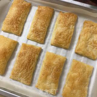 起酥皮拿破仑蛋糕的做法步骤：2