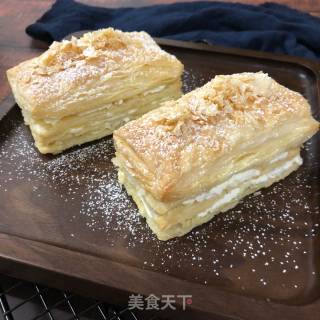 起酥皮拿破仑蛋糕的做法步骤：6