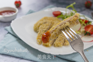 香煎猪排的做法步骤：6