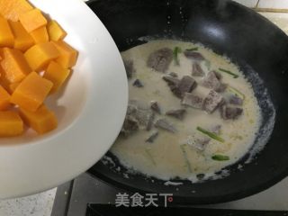 椰香芋头南瓜煲的做法步骤：12