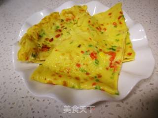 #鸡蛋美食#鸡蛋饼的做法步骤：6