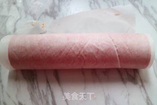 红丝绒肉松蛋糕卷的做法步骤：24