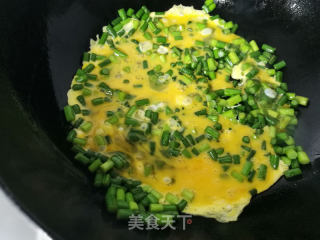 蒜苔炒鸡蛋的做法步骤：8