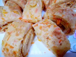 #鸡蛋美食#胡萝卜鸡蛋饼的做法步骤：12
