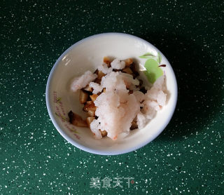 磷虾肉香菇蒸鸡蛋的做法步骤：3