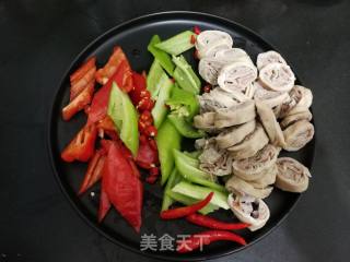 麻辣大肠的做法步骤：2