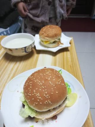鸡肉汉堡的做法步骤：7