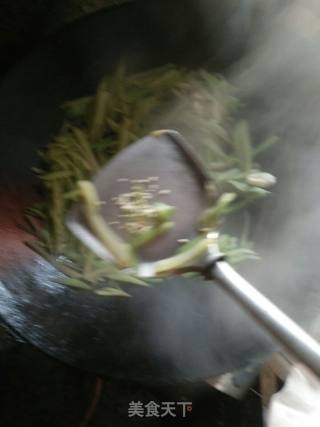 清炒莴笋的做法步骤：7