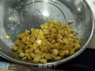 妈妈的味道-冬菇玉米蒸肉饼的做法步骤：3