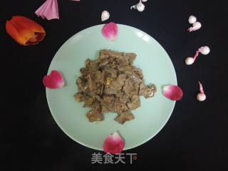 姜丝牛肉的做法步骤：4