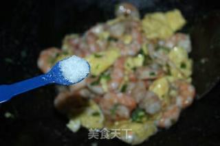 #鸡蛋美食#虾仁炒鸡蛋的做法步骤：8