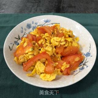 西红柿炒鸡蛋的做法步骤：6