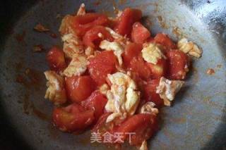 鸡蛋美食-番茄炒蛋的做法步骤：9