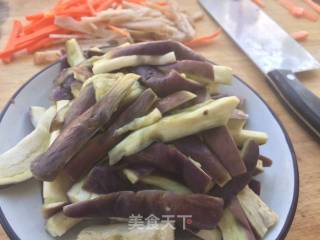 鱼香茄子的做法步骤：6