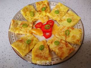 #鸡蛋美食#～新奇士蛋饼的做法步骤：8