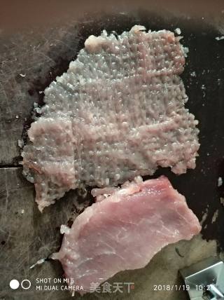 炸猪排的做法步骤：3