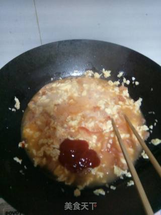 鸡蛋美食  西红柿鸡蛋打卤面的做法步骤：6