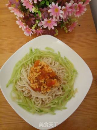 鸡蛋美食  西红柿鸡蛋打卤面的做法步骤：11