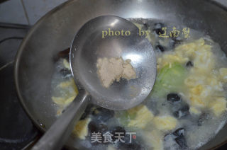 黄瓜鸡蛋汤，几分钟做好一锅，好鲜美！的做法步骤：9