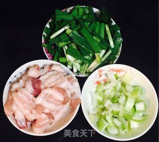 豆角打卤面的做法步骤：2