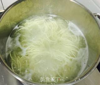豆角打卤面的做法步骤：9